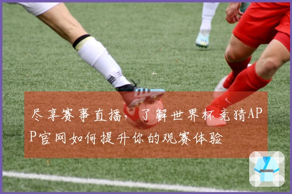 尽享赛事直播，了解世界杯竞猜APP官网如何提升你的观赛体验